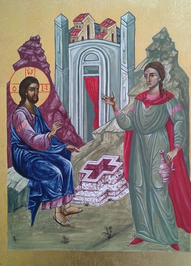 icon of the woman at the well